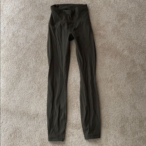 Lululemon green size 2 tight 25” luxtreme - Picture 1 of 4